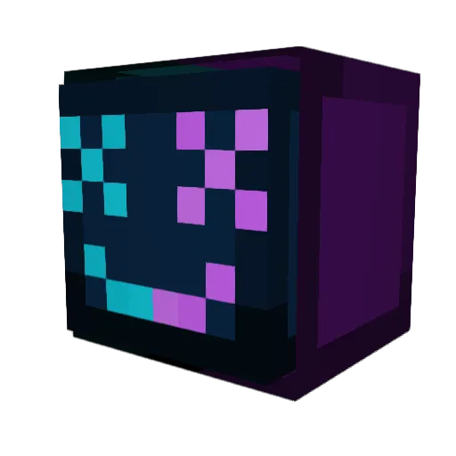 Tassno Minecraft avatar head, 3D render
