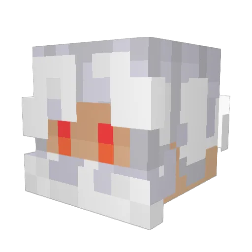 Tastalrial097 Minecraft avatar head, 3D render