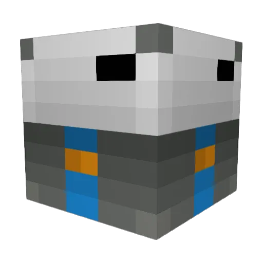 TasteDafeet Minecraft avatar head, 3D render