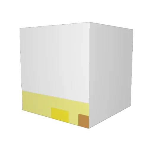Taste_ME123 Minecraft avatar head, 3D render
