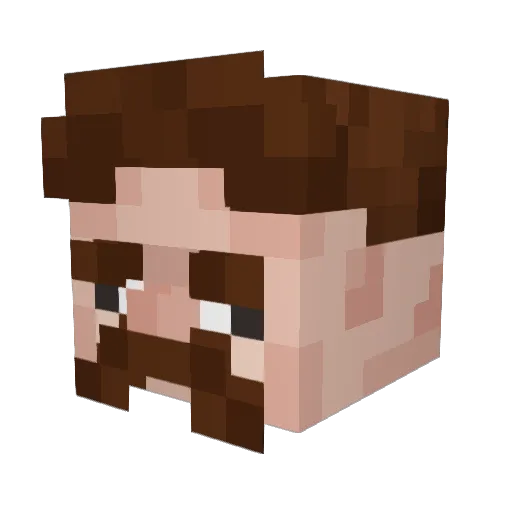 TastiestRonnie Minecraft avatar head, 3D render
