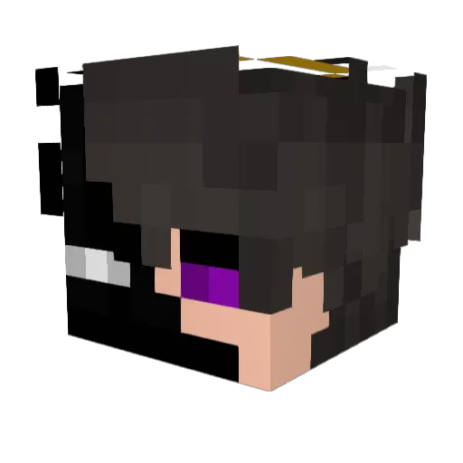 TastyRotten777 Minecraft avatar head, 3D render