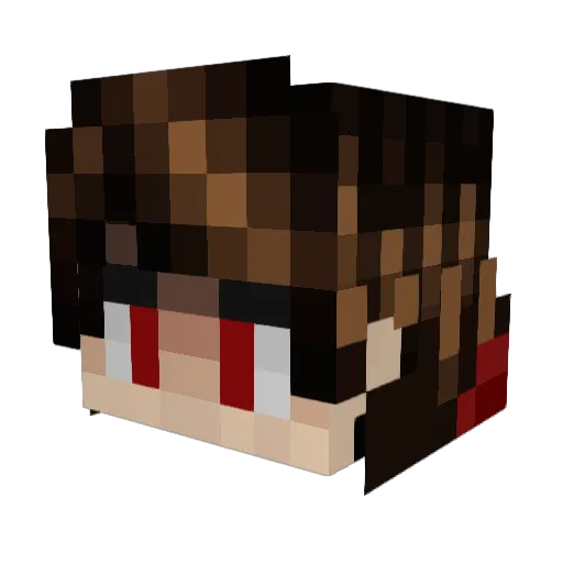 TastyToast2006 Minecraft avatar head, 3D render