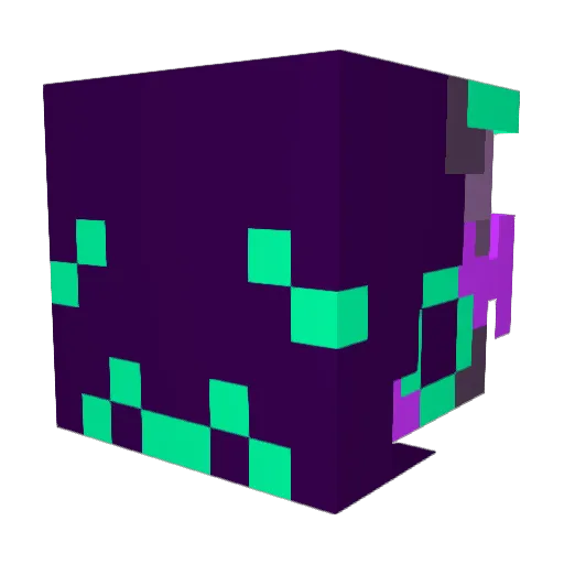 Tasty_turnip Minecraft avatar head, 3D render