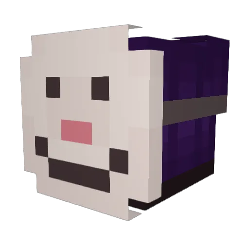 Tastywinner97 Minecraft avatar head, 3D render