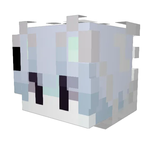 TatarusTH Minecraft avatar head, 3D render