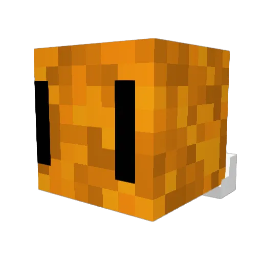 TaterKingMC Minecraft avatar head, 3D render