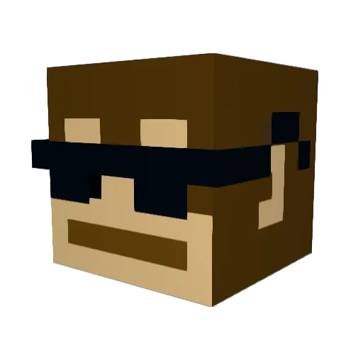 Tatical__Monkey Minecraft avatar head, 3D render