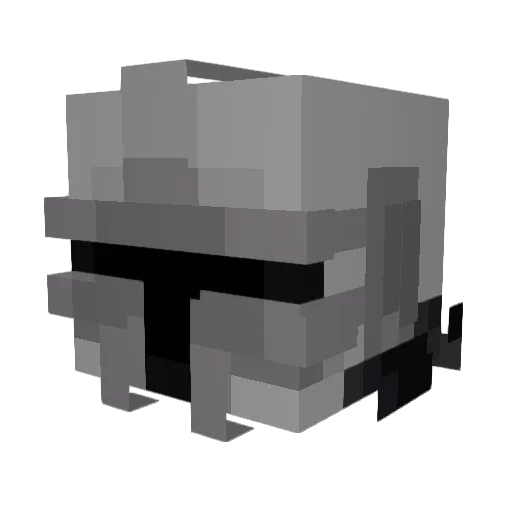 Tatrix_gg Minecraft avatar head, 3D render