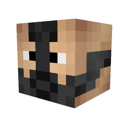 Tats_foREVer Minecraft avatar head, 3D render