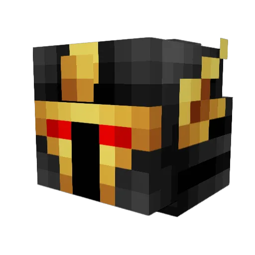 Tatsu224 Minecraft avatar head, 3D render