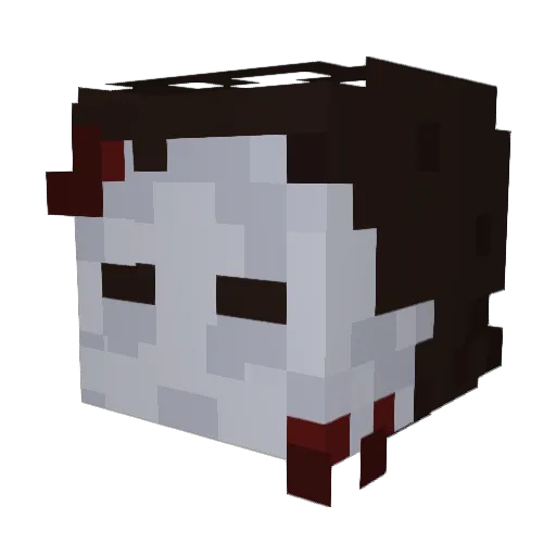 TattdDad Minecraft avatar head, 3D render