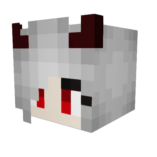 TattooedMonster Minecraft avatar head, 3D render