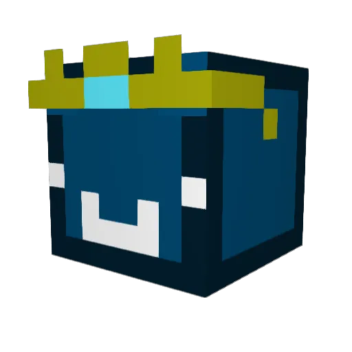 TaubiGHG Minecraft avatar head, 3D render