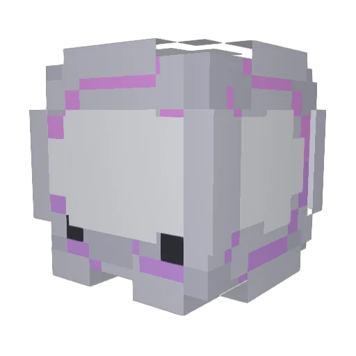 Tauntmaster Minecraft avatar head, 3D render