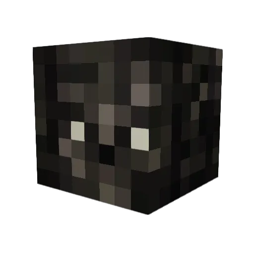 Taurik Minecraft avatar head, 3D render