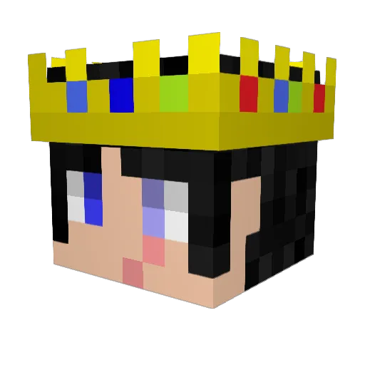 Taurus_0427 Minecraft avatar head, 3D render