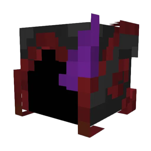 Taurzz Minecraft avatar head, 3D render