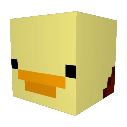 Tavi333 Minecraft avatar head, 3D render