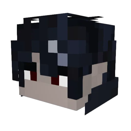 TaviTavern Minecraft avatar head, 3D render