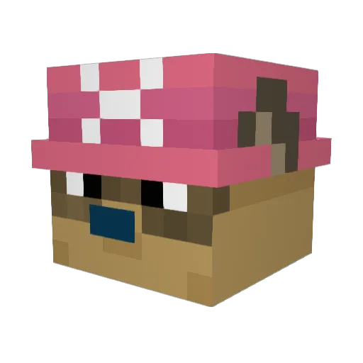 Tavo_0 Minecraft avatar head, 3D render