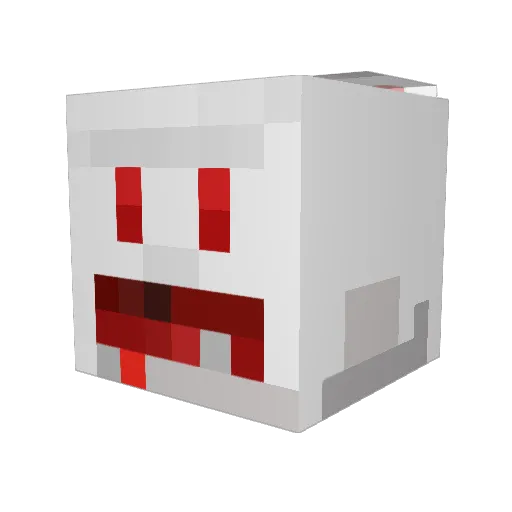 Tavtik Minecraft avatar head, 3D render