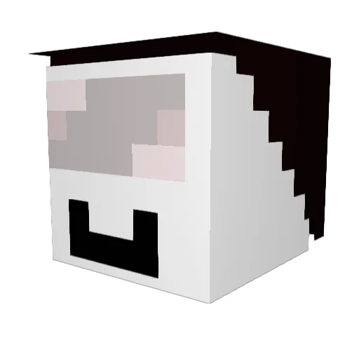 TawnyUwU Minecraft avatar head, 3D render