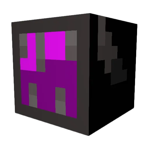 TaxeHJB Minecraft avatar head, 3D render