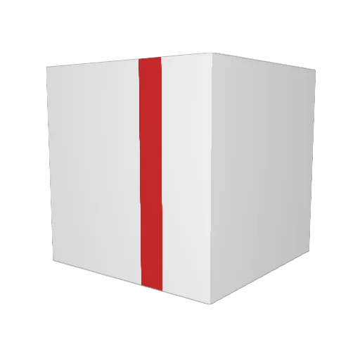 Taxers Minecraft avatar head, 3D render