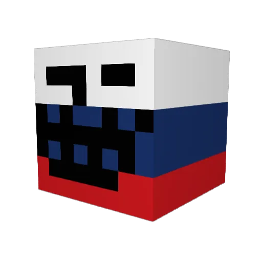 TaxiViin Minecraft avatar head, 3D render