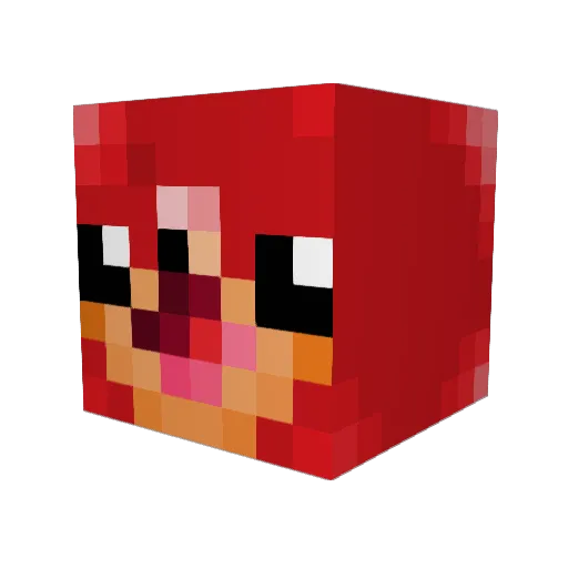 TayJo92 Minecraft avatar head, 3D render