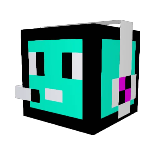 TayKo_31 Minecraft avatar head, 3D render
