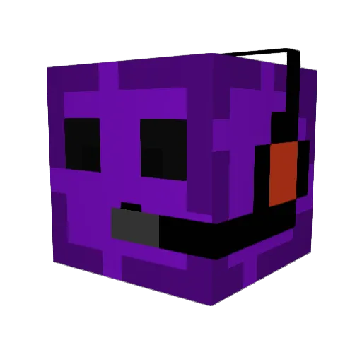 TayL0rd Minecraft avatar head, 3D render