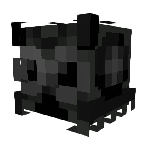 TaySeeBird Minecraft avatar head, 3D render