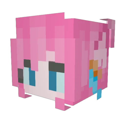 Taylor_sw1ft Minecraft avatar head, 3D render