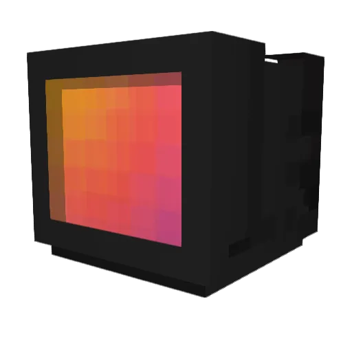 Taylorie Minecraft avatar head, 3D render