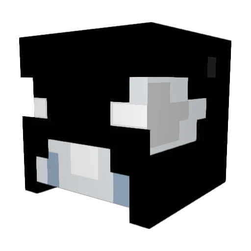 Taymz Minecraft avatar head, 3D render