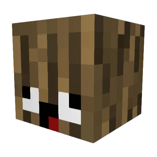 TayvenC Minecraft avatar head, 3D render