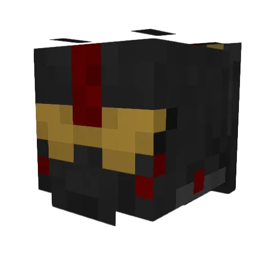 TayyG Minecraft avatar head, 3D render