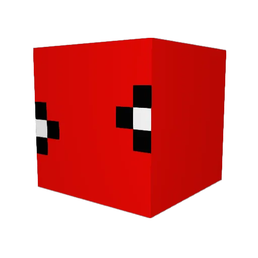 TayyMelec Minecraft avatar head, 3D render