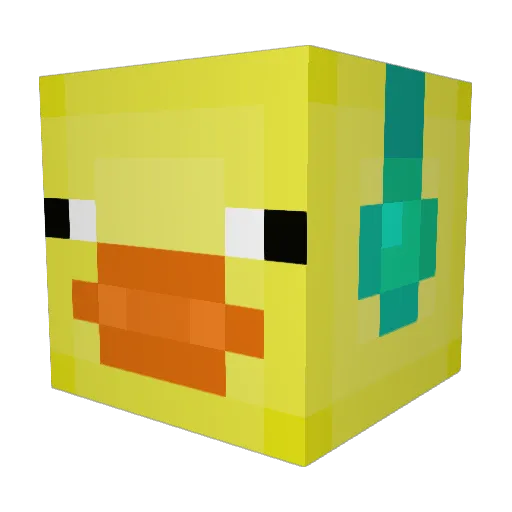 TazJester Minecraft avatar head, 3D render