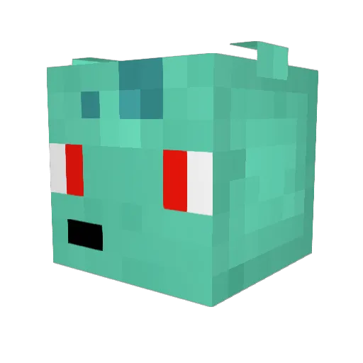 Tazmo199 Minecraft avatar head, 3D render