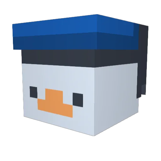 TazwarLikes Minecraft avatar head, 3D render