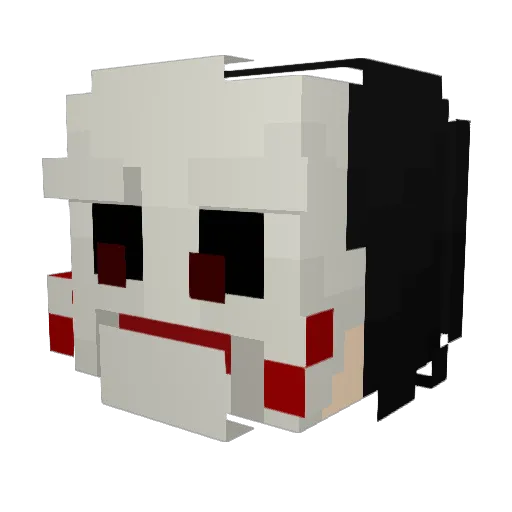 Tbagonyou69 Minecraft avatar head, 3D render