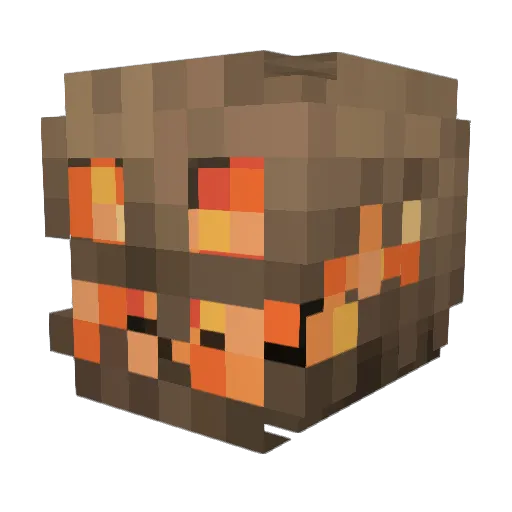 Tbobflow07 Minecraft avatar head, 3D render