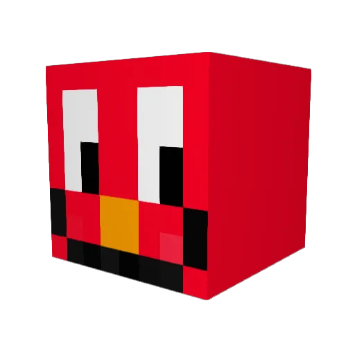 Tbone192 Minecraft avatar head, 3D render