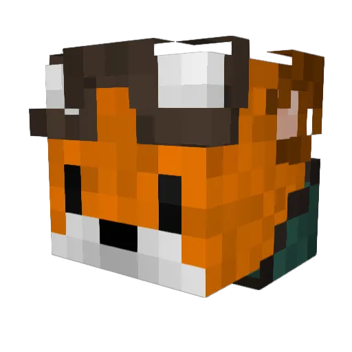 Tboy1289 Minecraft avatar head, 3D render