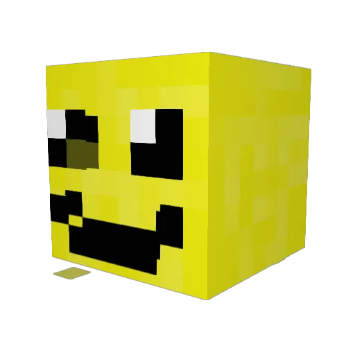 Tboy2020 Minecraft avatar head, 3D render