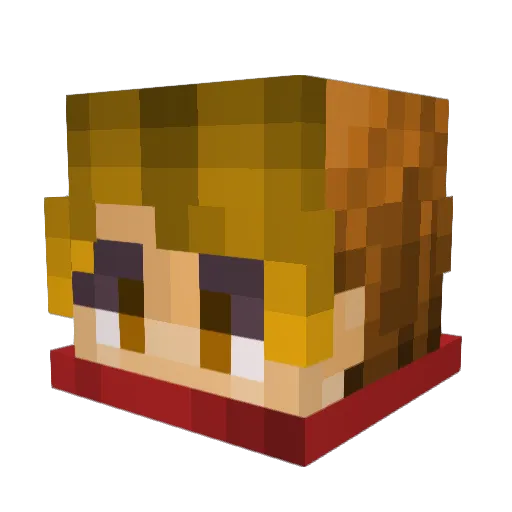 TcSelim25Tc Minecraft avatar head, 3D render