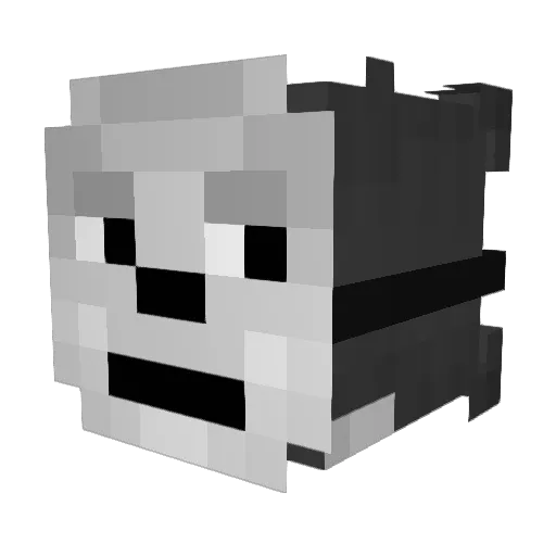 Minecraft-Avatar von TchmFd: Kopf als 3D-Render